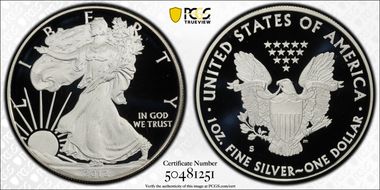 2012-S $1 Silver Eagle  75th Anniversary SF Mint Set PR69DCAM