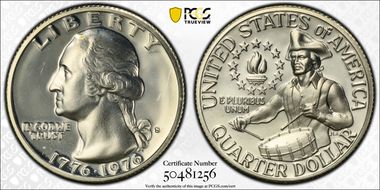 1976-S 25C Silver PR69CAM