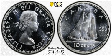 1953 10C Strap PL67CAM