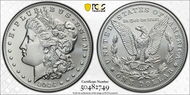 2024 $1 Morgan Dollar MS69