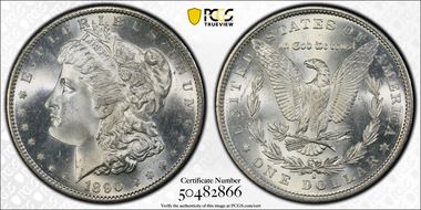 1890-S $1 MS66+