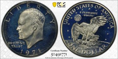 1971-S $1 Silver PR68CAM