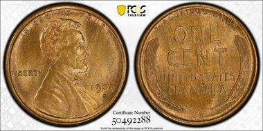 1909-S VDB 1C MS65RB