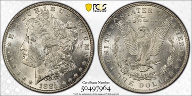 1885 $1 MS61