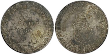 1830 8 R KM-35 C/S on Bolivia 8 S MS63