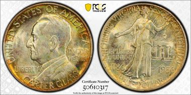 1936 50C Lynchburg MS68