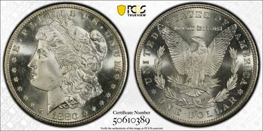 1880-S $1 MS68