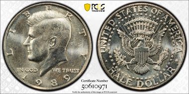 1989-P 50C MS66
