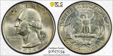 1939 25C MS67