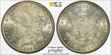 1898 $1 MS66