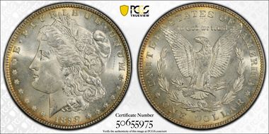 1898 $1 MS66