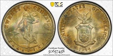 1944-D/S 20C Allen-12.04a MS67+