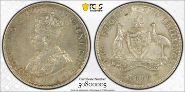 1916-M Florin KM-27  Ag N1