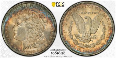 1892 $1 MS65+ 