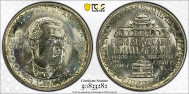1949 50C Booker T. Washington MS67+