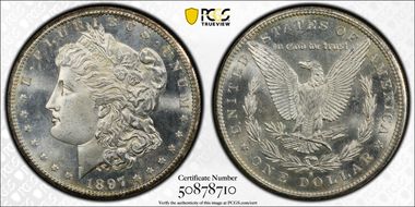 1897-S $1 MS66