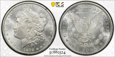 1878-CC $1 MS64+