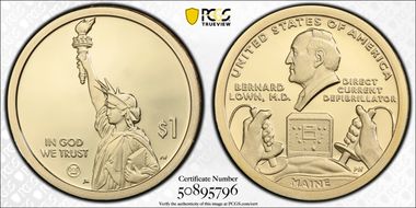 2024-S $1 American Innovation ME DC Defibrillator PR70DCAM