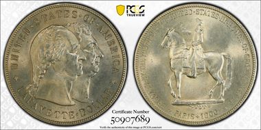 1900 $1 Lafayette MS62