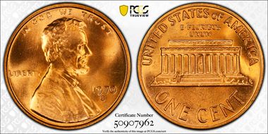 1970-S 1C Small Date MS66RD