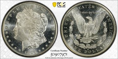 1897-S $1 MS64+ PL