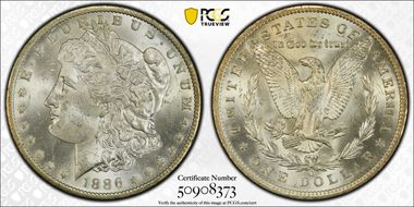 1886-O $1 MS64