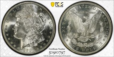 1882-S $1 MS67