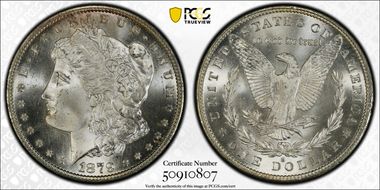 1879-S $1 MS67