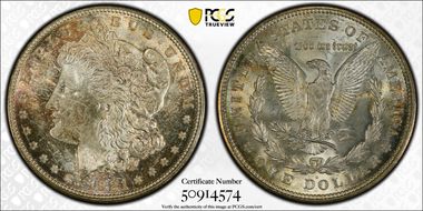 1921-D $1 MS66
