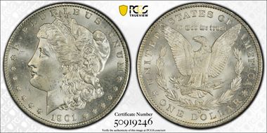 1901-O $1 MS66+ 