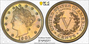 1901 5C PR67