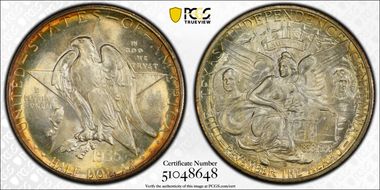 1935-D 50C Texas MS67+