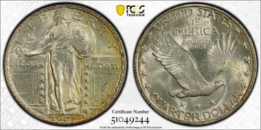 1925 25C MS66+ FH