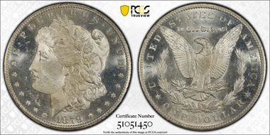 1879-CC $1 MS63PL
