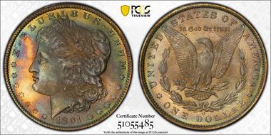 1891-O $1 MS65