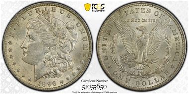 1896-O $1 MS61