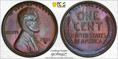 1931-S 1C MS66+ BN