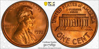 1972 1C MS67RD