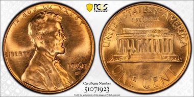 1968-D 1C MS67RD