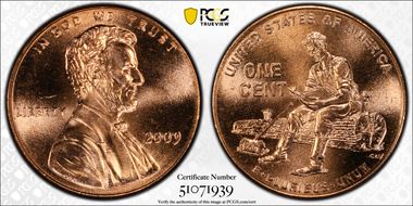 2009 1C Lincoln-Formative Years MS67RD