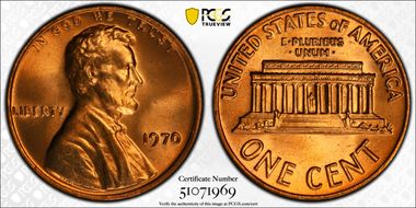 1970 1C MS67RD