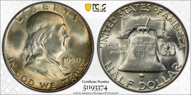 1950 50C "Bugs Bunny" FS-401 MS66FBL