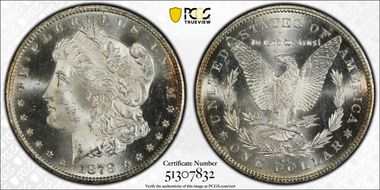 1878-CC $1 MS66