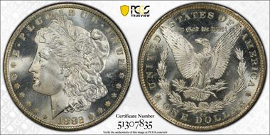 1882-CC $1 MS66