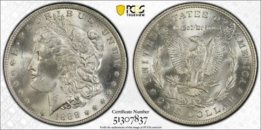 1888-O $1 MS66