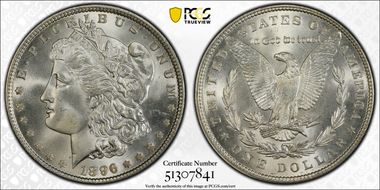 1896 $1 MS67