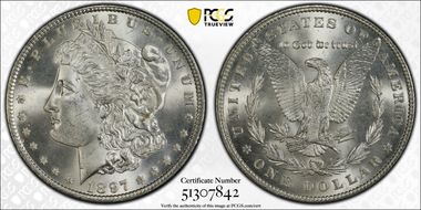 1897 $1 MS66