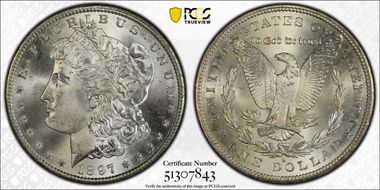 1897-S $1 MS66+