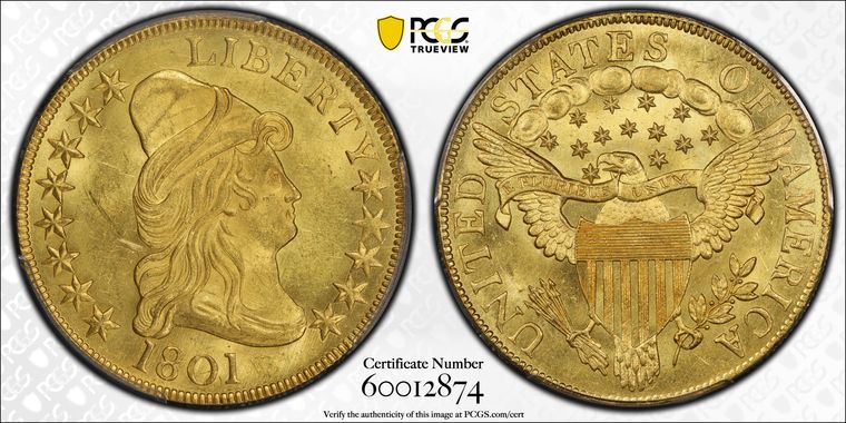 Cert 60012874 - Coin Image