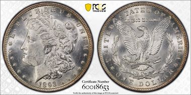 1893 $1 MS63